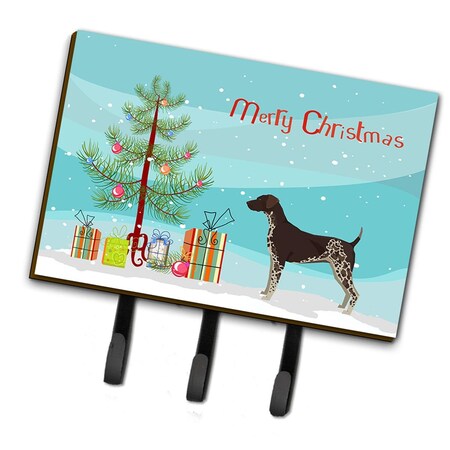 Carolines Treasures German Shorthaired Pointer Christmas Tree Leash or Key Holder CK3541TH68